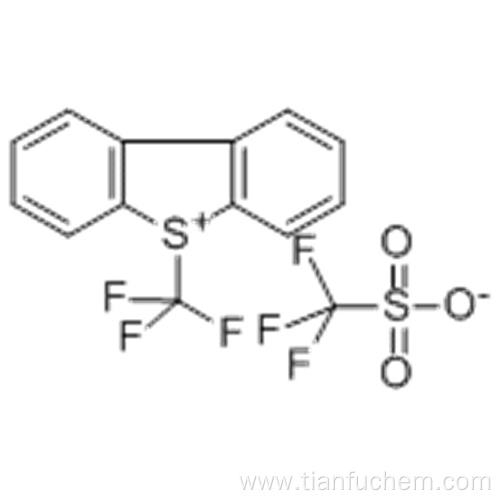 S-(Trifluoromethyl)dibenzothiophenium trifluoromethanesulfonate CAS 129946-88-9